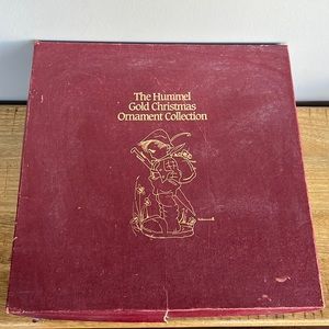 The Hummel Gold Christmas Ornament Collection Vintage Danbury Mint